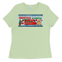 Matcha christmas is coming license plate Ladies Tee - BundleAndBundleShop