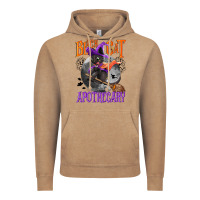 Vintage Coffee Black cat apothecary Vintage Hoodie - NancyCooperArtShop