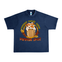 Navy Mommy Needs Some Pumpkin Spice Urban Heavy Tee - texasbilliewilder