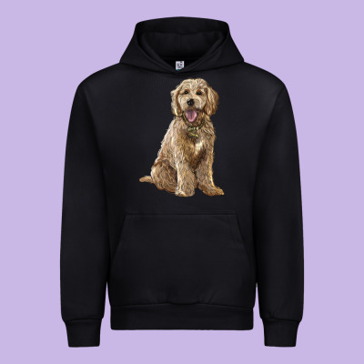 Goldendoodle Urban Hoodie Designed By Barkaloodesign