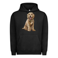 Pigment Black goldendoodle Urban Hoodie - BarkalooDesign
