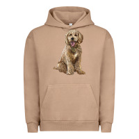 Pigment Burro goldendoodle Urban Hoodie - BarkalooDesign