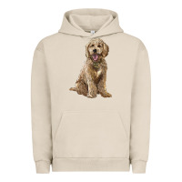 Pigment French Oak goldendoodle Urban Hoodie - BarkalooDesign