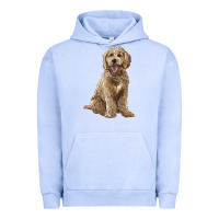 Pigment Grape Ice goldendoodle Urban Hoodie - BarkalooDesign