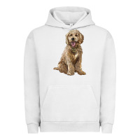 Pigment Lunar Rock goldendoodle Urban Hoodie - BarkalooDesign
