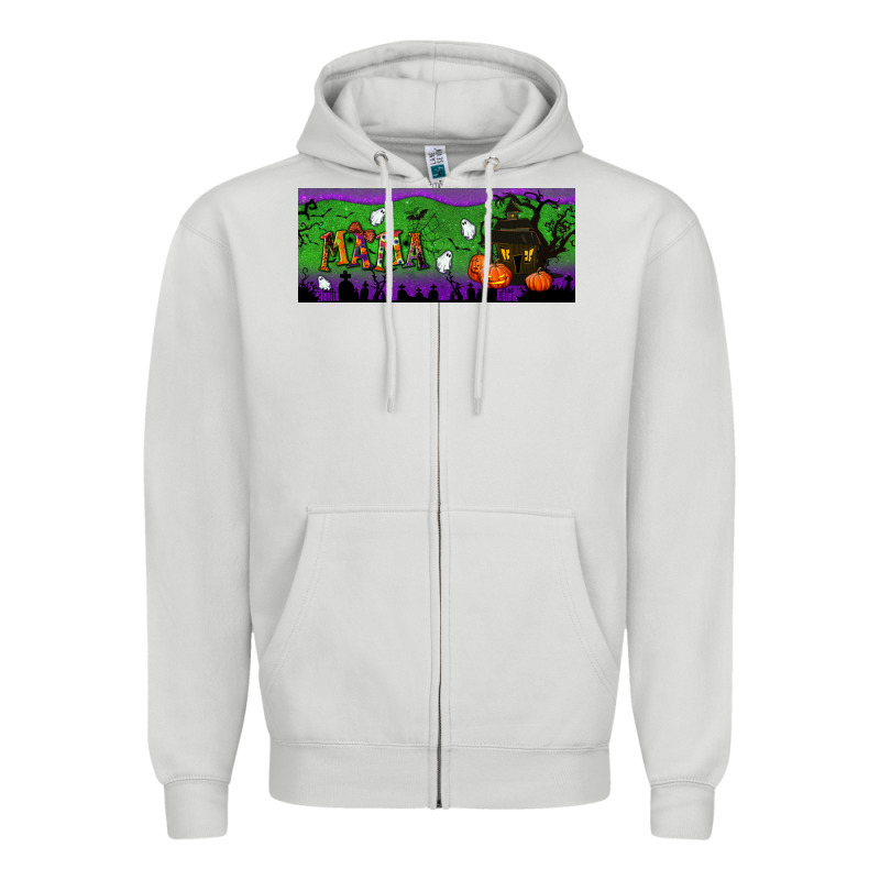 Halloween Mama 15 Oz Mug Zipper Hoodie by BundleAndBundleShop | Teevron
