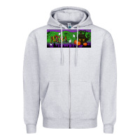 Heather Grey halloween mama 15 oz mug Zipper Hoodie - BundleAndBundleShop