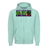 Seafoam halloween mama 15 oz mug Zipper Hoodie - BundleAndBundleShop