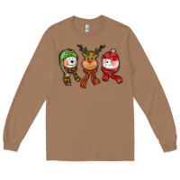 Toasted Coconut christmas reindeer polar bear snowman Long Sleeve Tee - CowGirlArtShop
