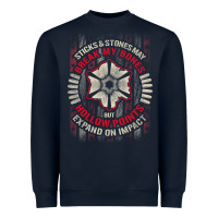 Navy gun control hollow points Heavyweight Sweatshirt - tuanDangUi