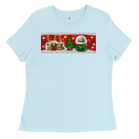 Baby Blue noel Ladies Tee - BundleAndBundleShop