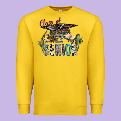 Class Of 2022 Senior Premium Sweatshirt Designed By Sublimationcraftshop