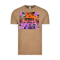 Vintage Coffee Spooky Vibes Vintage Tee - texasbilliewilder
