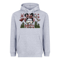 Heather Grey little miss Heavyweight Hoodie - SublimationCraftShop