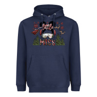 Navy little miss Heavyweight Hoodie - SublimationCraftShop