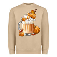 Mushroom Fall Coffee Heavyweight Sweatshirt - FaDigitalArtStudio