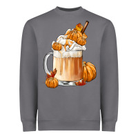 Storm Fall Coffee Heavyweight Sweatshirt - FaDigitalArtStudio