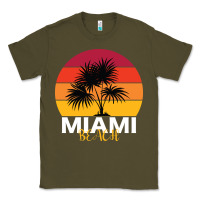 Army Green Miami Beach Classic Tee - Bettercallsaul