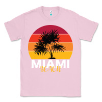 Bubblegum Pink Miami Beach Classic Tee - Bettercallsaul