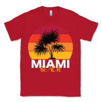 Red Miami Beach Classic Tee - Bettercallsaul