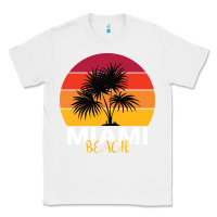 White Miami Beach Classic Tee - Bettercallsaul