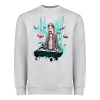 Heather Grey daddy would you like some sausage Heavyweight Sweatshirt - tuanDangUi
