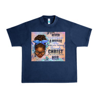 Navy Never Underestimate a Woman Who Does Urban Heavy Tee - texasbilliewilder