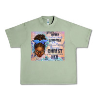 Oil Green Never Underestimate a Woman Who Does Urban Heavy Tee - texasbilliewilder