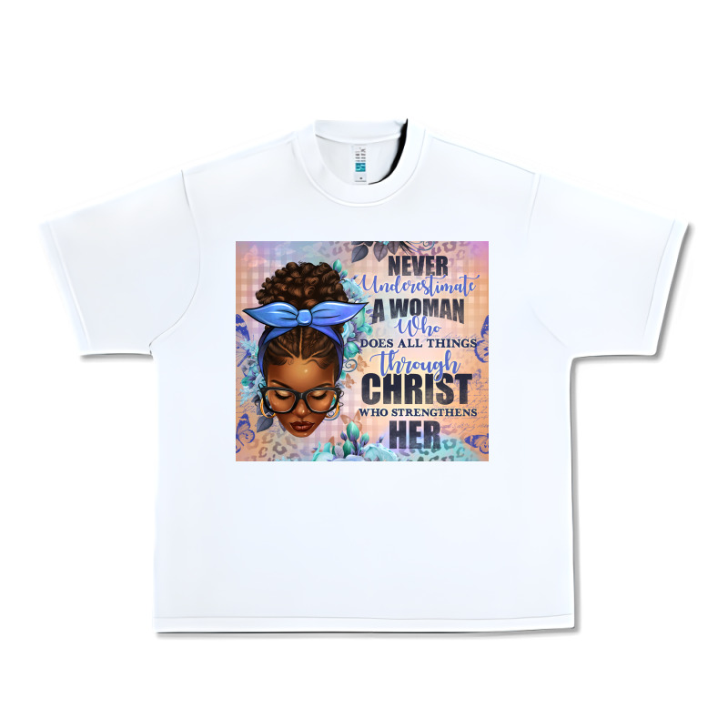 Never Underestimate A Woman Who Does Urban Heavy Tee by texasbilliewilder | Teevron