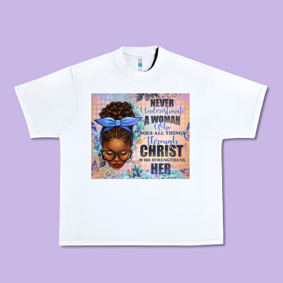 Never Underestimate A Woman Who Does Urban Heavy Tee Designed By Texasbilliewilder