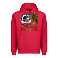 Cardinal oh christmas night snow globe Premium Hoodie - BundleAndBundleShop