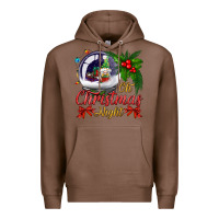 Chestnut oh christmas night snow globe Premium Hoodie - BundleAndBundleShop
