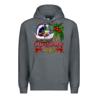 Rock oh christmas night snow globe Premium Hoodie - BundleAndBundleShop