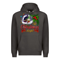 Smoke oh christmas night snow globe Premium Hoodie - BundleAndBundleShop