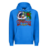True Royal oh christmas night snow globe Premium Hoodie - BundleAndBundleShop