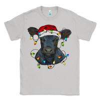 Moon Dust christmas baby black angus calf with lights Classic Tee - RanaPortraitStore