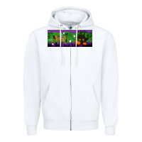 White halloween mini 11 oz mug Zipper Hoodie - BundleAndBundleShop