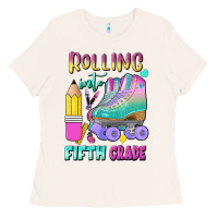 Bone rolling into fifth grade Ladies Tee - BundleAndBundleShop