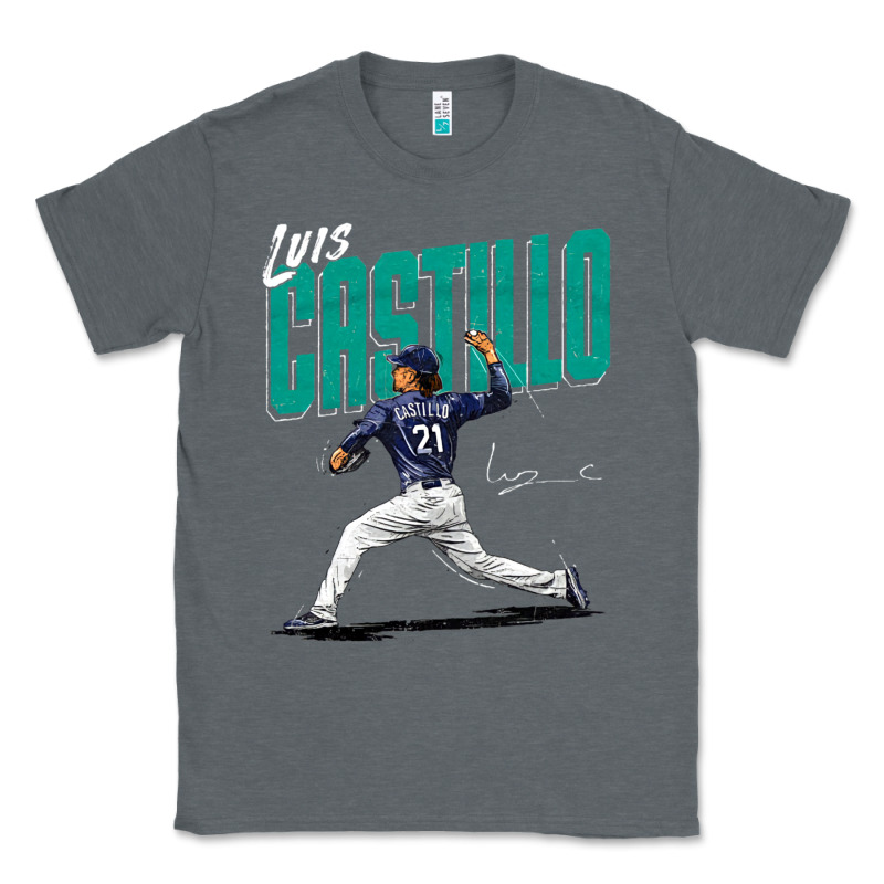 Luis Castillo Seattle Baseball Classic Tee by tuanDangUi | Teevron