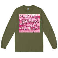 Army Green ribbon Long Sleeve Tee - CowGirlArtShop
