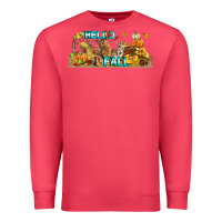 Cardinal Hello Fall Rabbit Premium Sweatshirt - LillyAllenDesigns