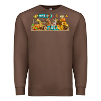 Chestnut Hello Fall Rabbit Premium Sweatshirt - LillyAllenDesigns