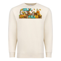 Sandshell Hello Fall Rabbit Premium Sweatshirt - LillyAllenDesigns
