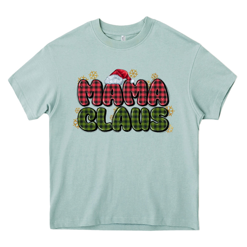 Mama Claus Heavy Core Tee by MaliasSmallBusiness | Teevron