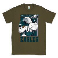 Army Green Awesome Philadelpia Eagle's Fc Classic Tee - tuanDangUi