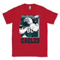 Red Awesome Philadelpia Eagle's Fc Classic Tee - tuanDangUi