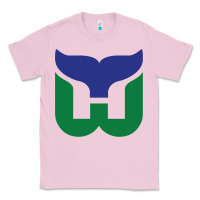 Bubblegum Pink vintage hartford hockey   retro whalers Classic Tee - tuanDangUi