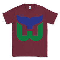 Burgundy vintage hartford hockey   retro whalers Classic Tee - tuanDangUi