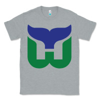 Heather Grey vintage hartford hockey   retro whalers Classic Tee - tuanDangUi