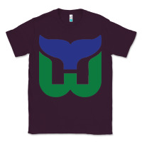 Plum vintage hartford hockey   retro whalers Classic Tee - tuanDangUi